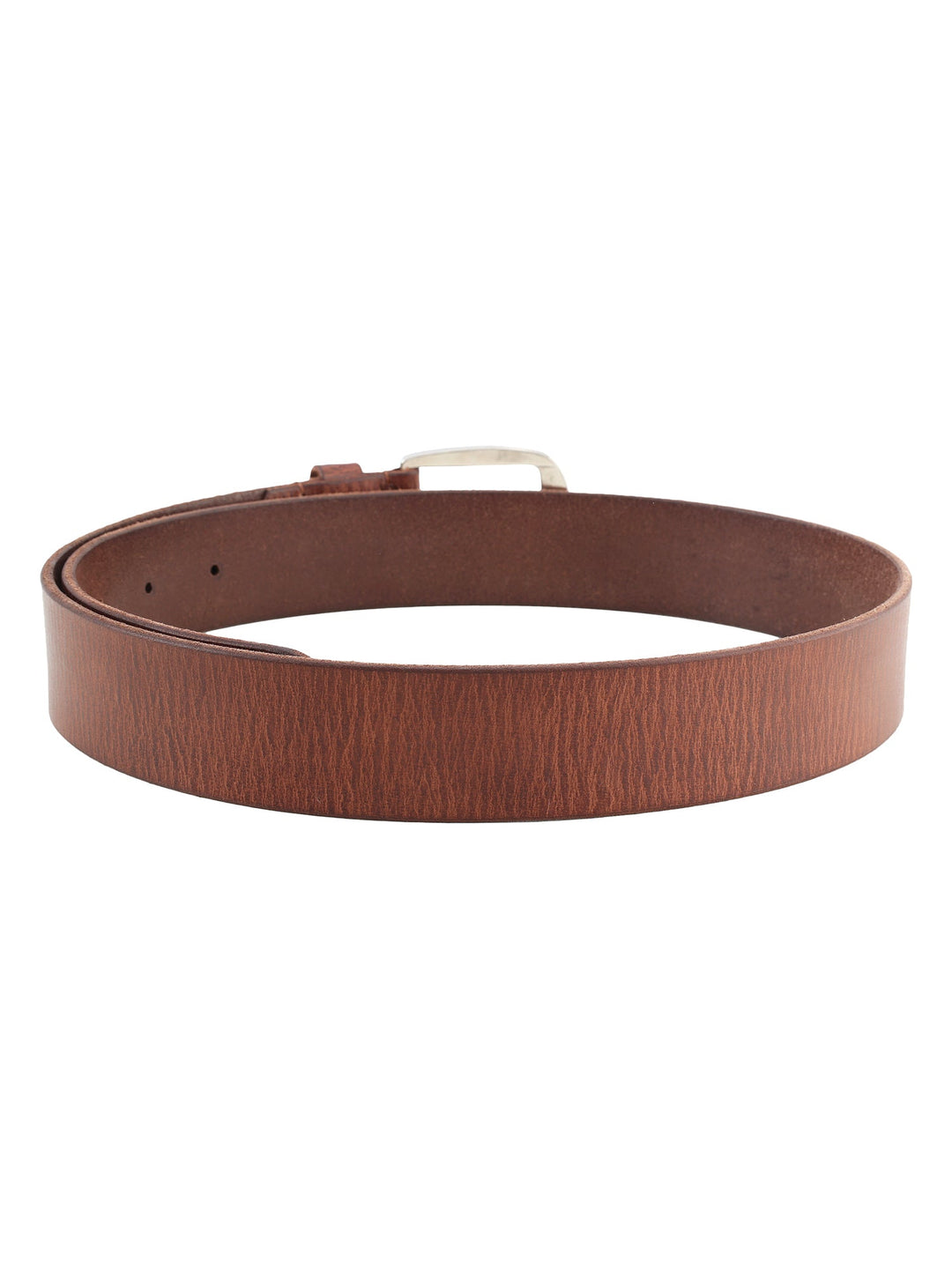 Genuine Leather Men's Casual Brown Belt