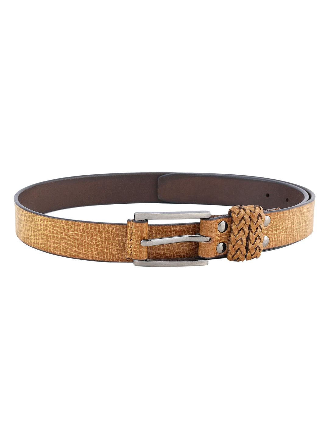 Tan Genuine Leather Women's Belt