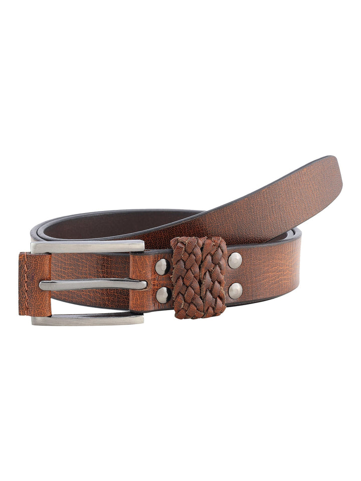 Brown Genuine Leather Women's Belt