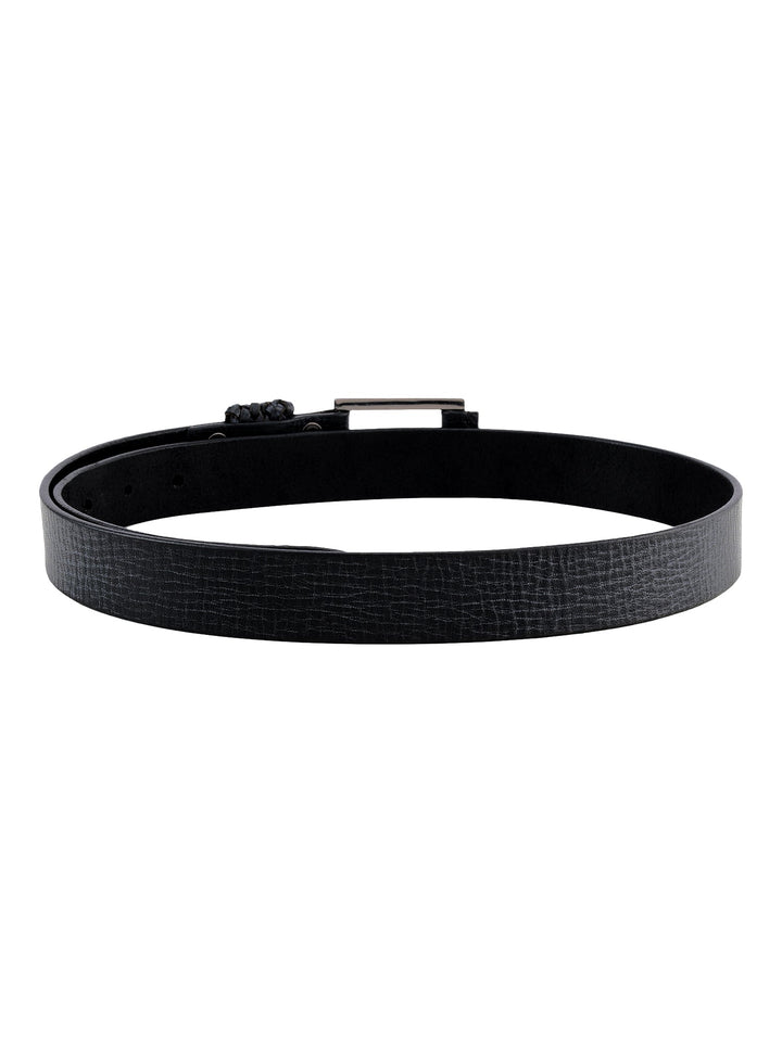 Black Shade Genuine Leather Women's Belt