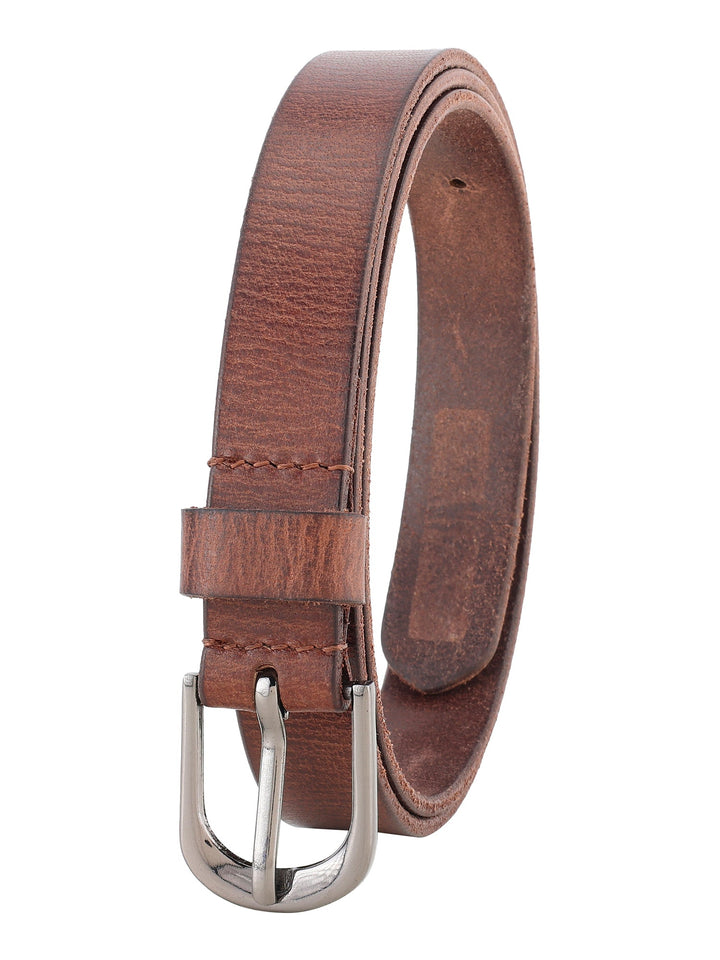 Brown Genuine Leather Women's Belt