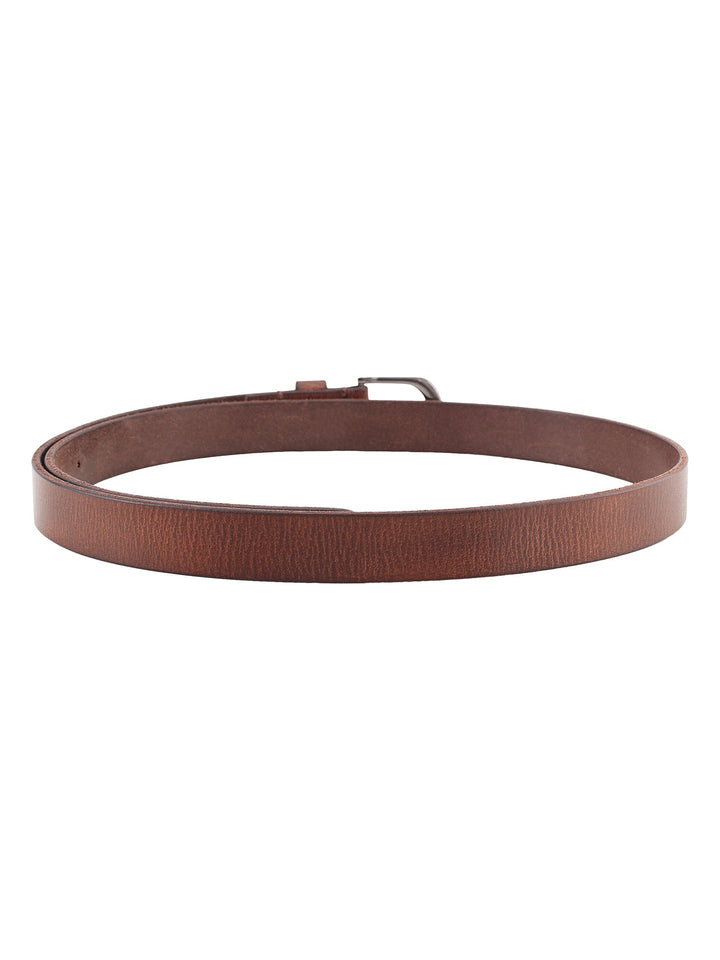 Brown Genuine Leather Women's Belt