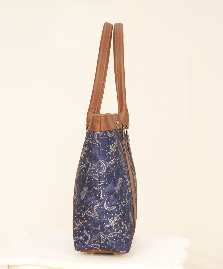 Artistic Printed Polycotton Canvas Tote Bag | Versatile Style for Everyday Use