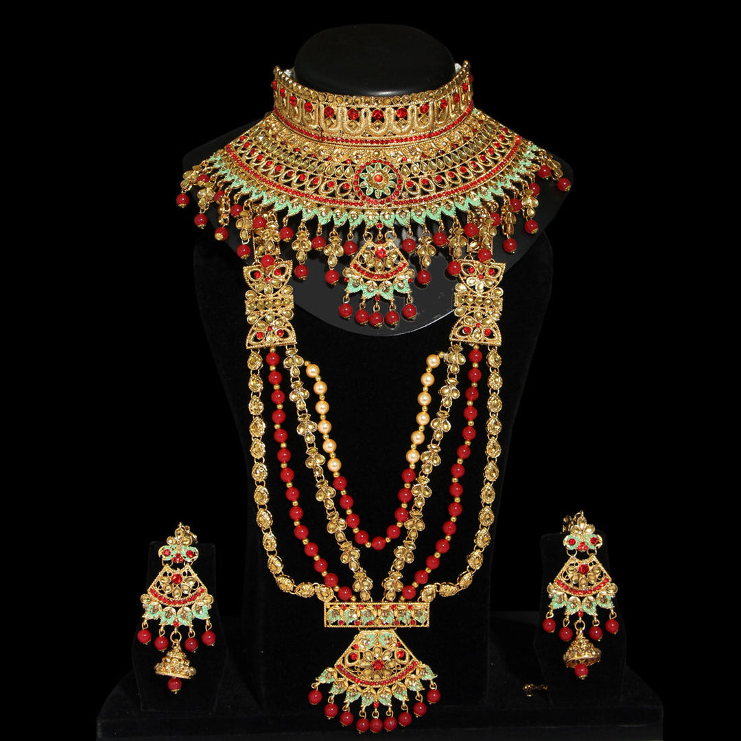 Kundan Bridal Jewelry Set | Exquisite Wedding Bridal Set