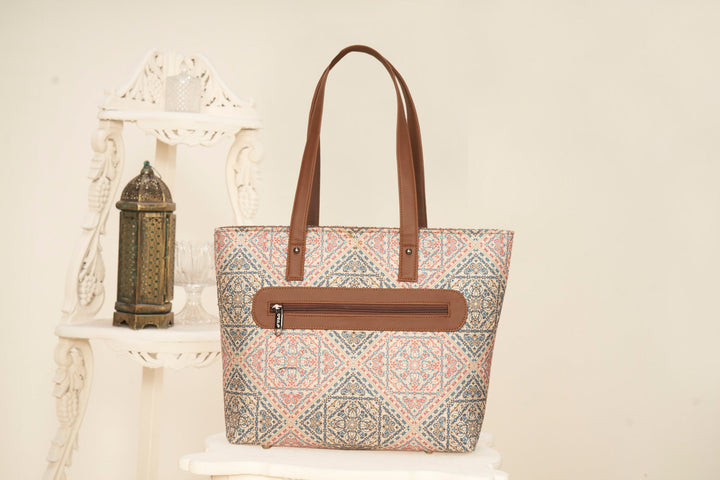 Ethnic Jute Tote Bag | Handcrafted Artisanal Design for Eco-Conscious Fashion