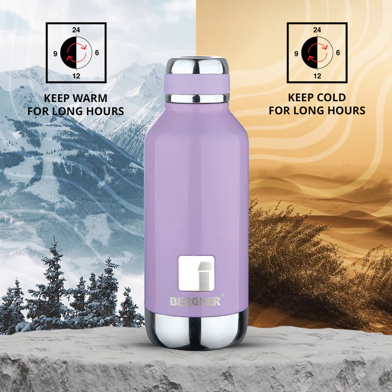 Premium Stainless Steel Vacuum Flask | Leak-Proof, Double-Walled Insulation, Rust-Resistant