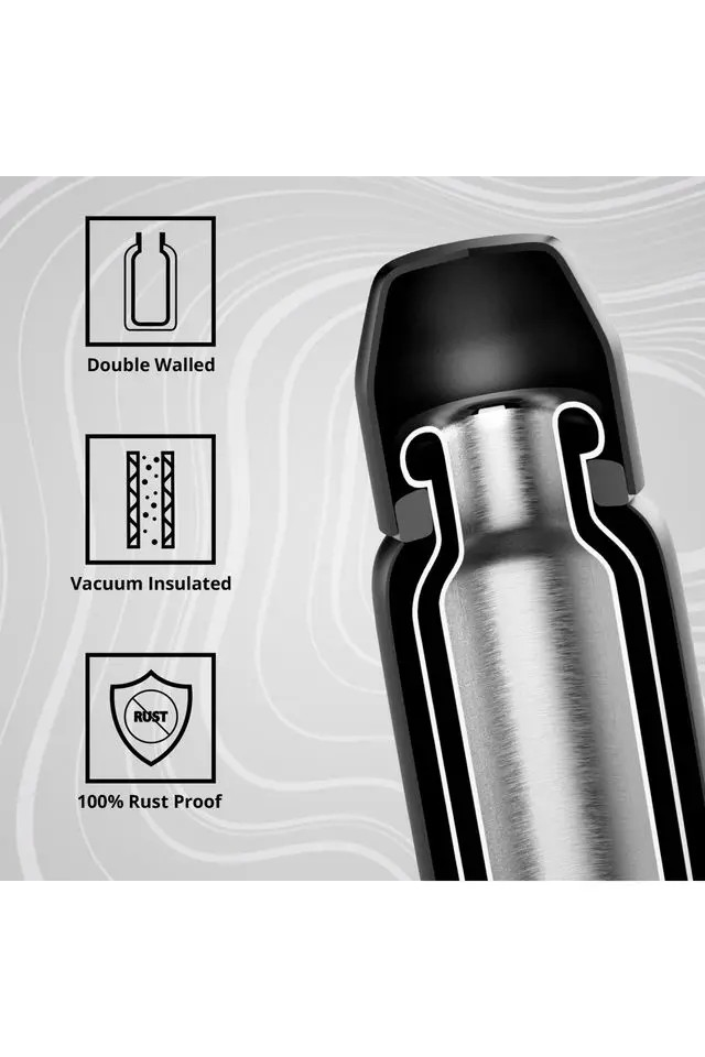 Premium Stainless Steel Vacuum Flask | Leak-Proof, Double-Walled Insulation, Rust-Resistant