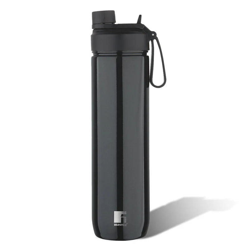 Bergner Walking SipMate Thermosteel Hot and Cold Bottle | Double-Walled, Leak-Proof, 304 Stainless Steel