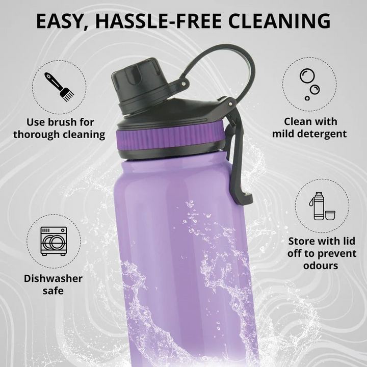 Bergner AquaFit Flask | Insulated Water Bottle with Leak-Proof Design