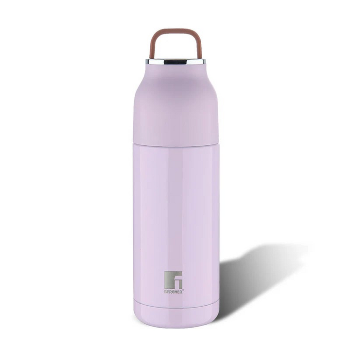 Aqua Zest Vacuum Bottle by Bergner | 350ml Stainless Steel & Leak-Proof