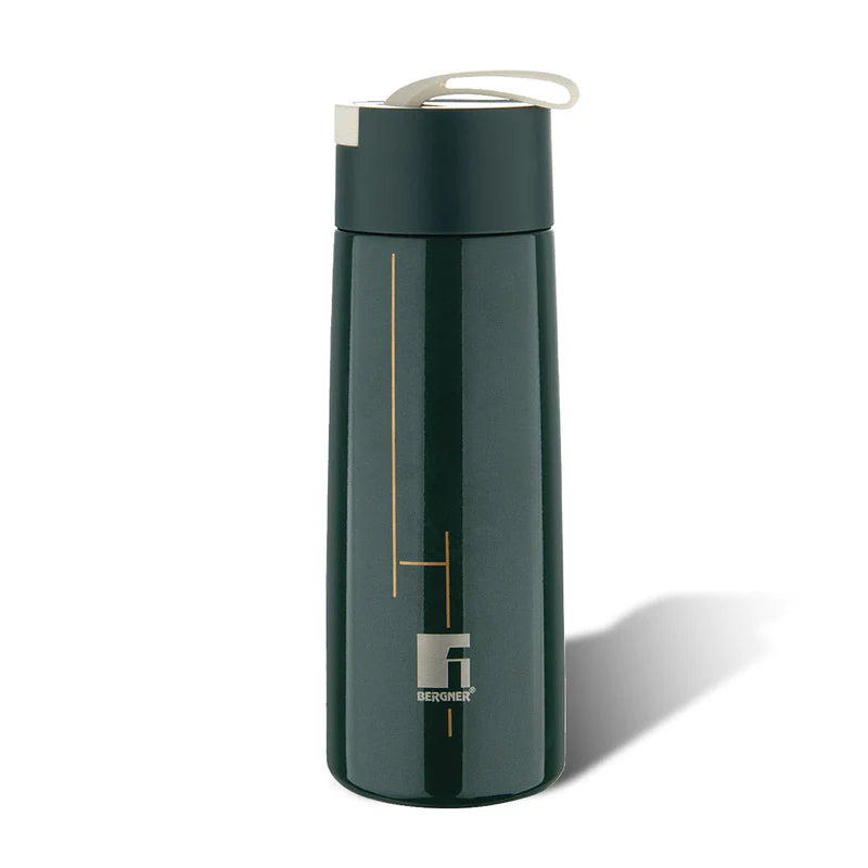 350ml Bergner Walking Filter Flow Flask | Thermosteel Double Walled Hot & Cold