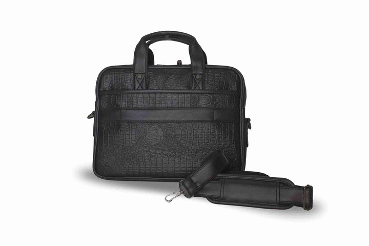 Executive Genuine Leather Laptop Bag | Classic Elegance for Business Professionals