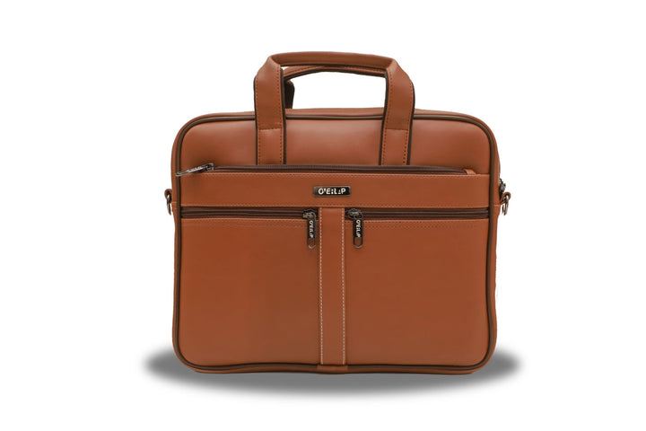 Premium Genuine Leather Laptop Bag for Men | Timeless Elegance & Durability