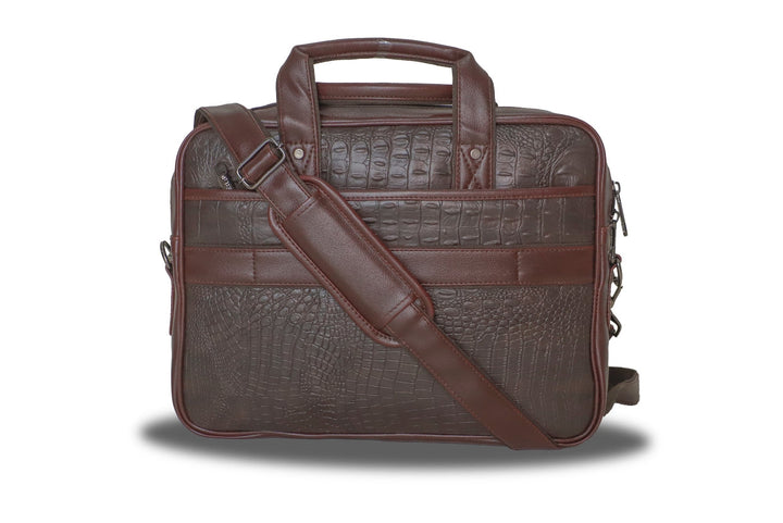 Classic Genuine Leather Laptop Bag for Men | Timeless Elegance & Durability