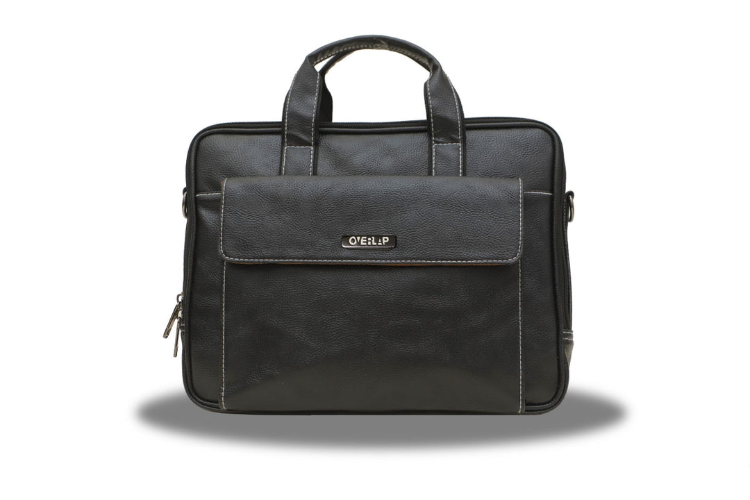 Classic Genuine Leather Laptop/MacBook Bag | Timeless Elegance for Professionals