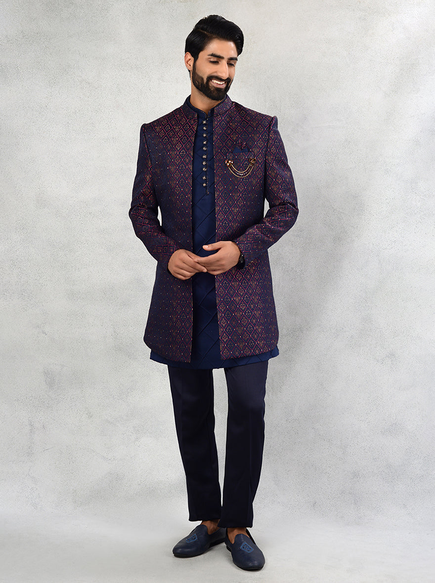 Experience the charm of our Indo Western attire, perfect for blending elegance and comfort at events in the USA.