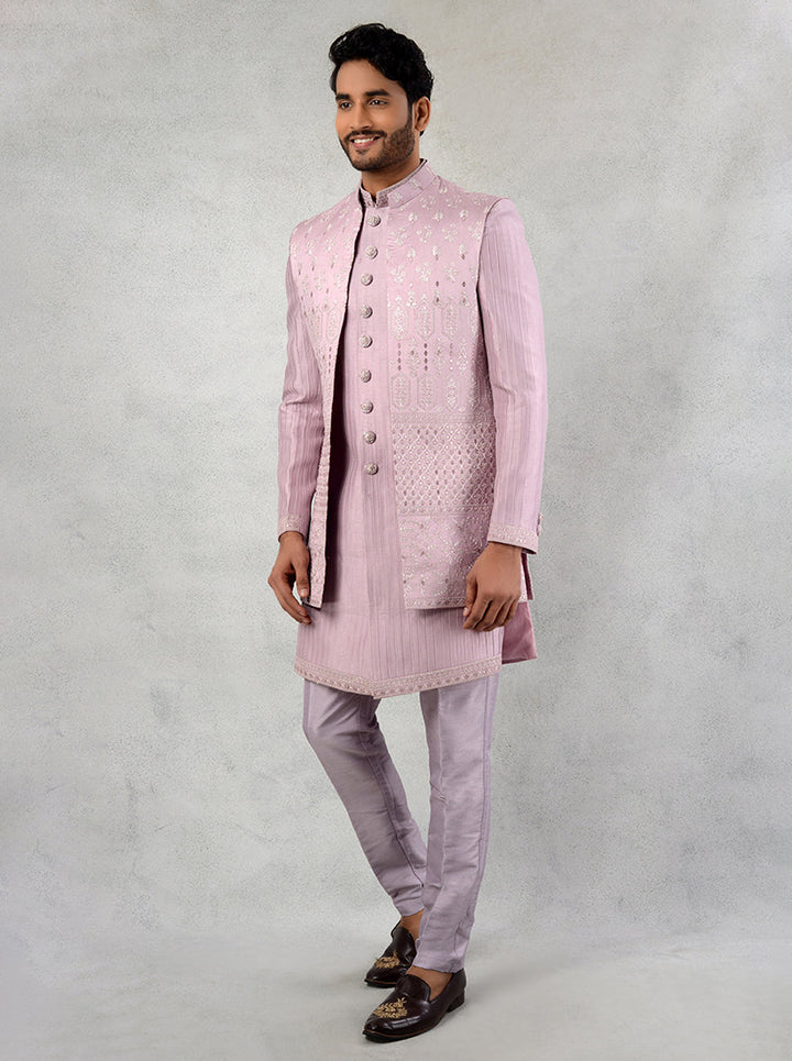 Elevate your look with our stunning Pink Indo Western outfit, ideal for special occasions in the USA.