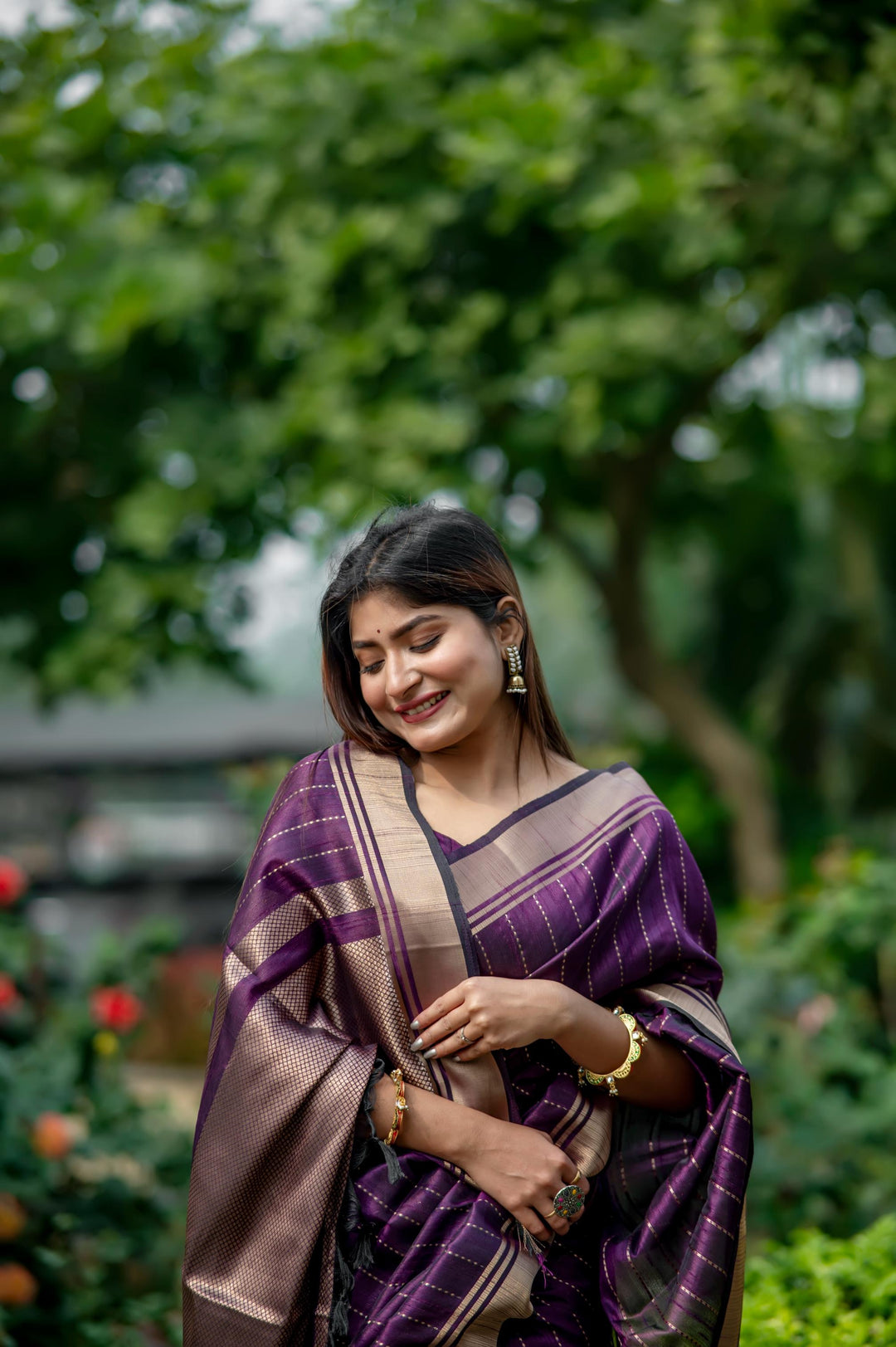 Stunning sea-blue Banarasi saree with rich zari weaving, ideal for weddings and traditional celebrations.