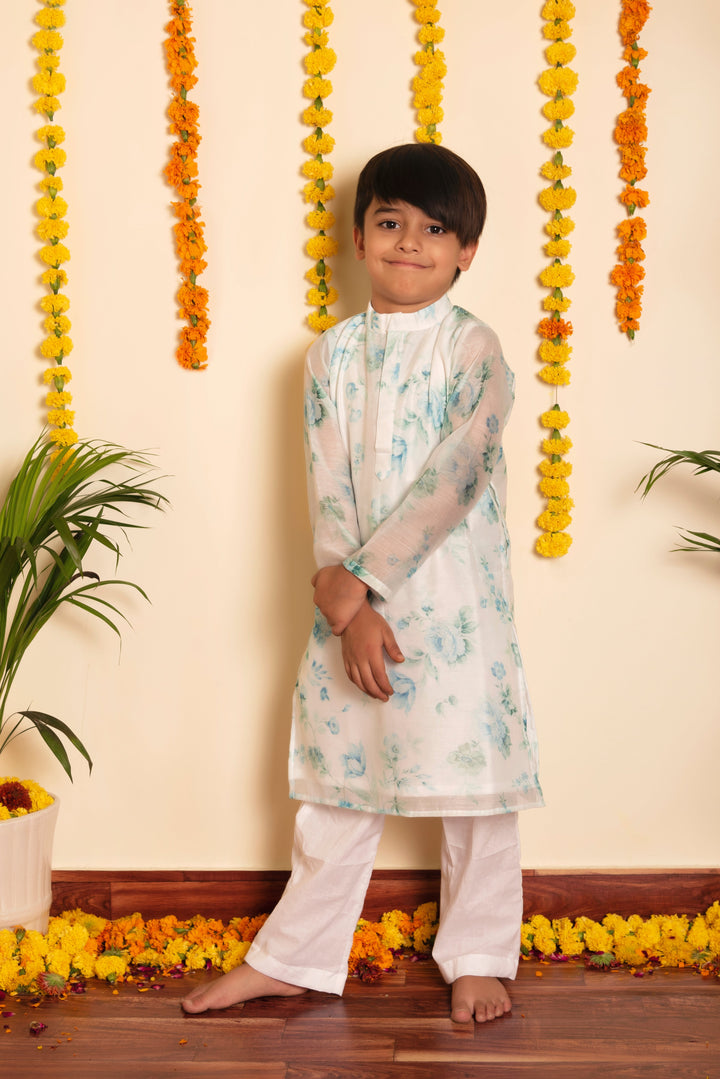 BACHPAN FALAK KURTA PANT SET - Pomcha Jaipur