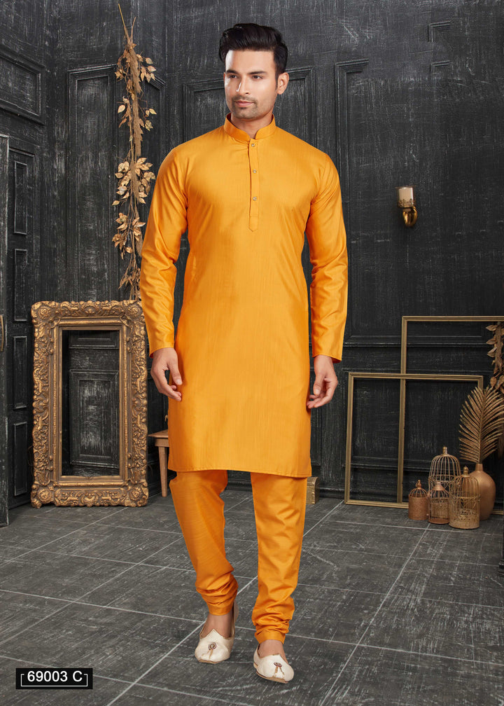 Malai Silk Kurta Pajama for Men | Digital Print & Silk Mastani Bottom