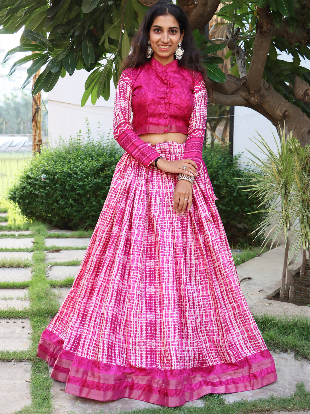 Elegant Wine Lehenga | Intricate Digital Prints  Perfect for Weddings