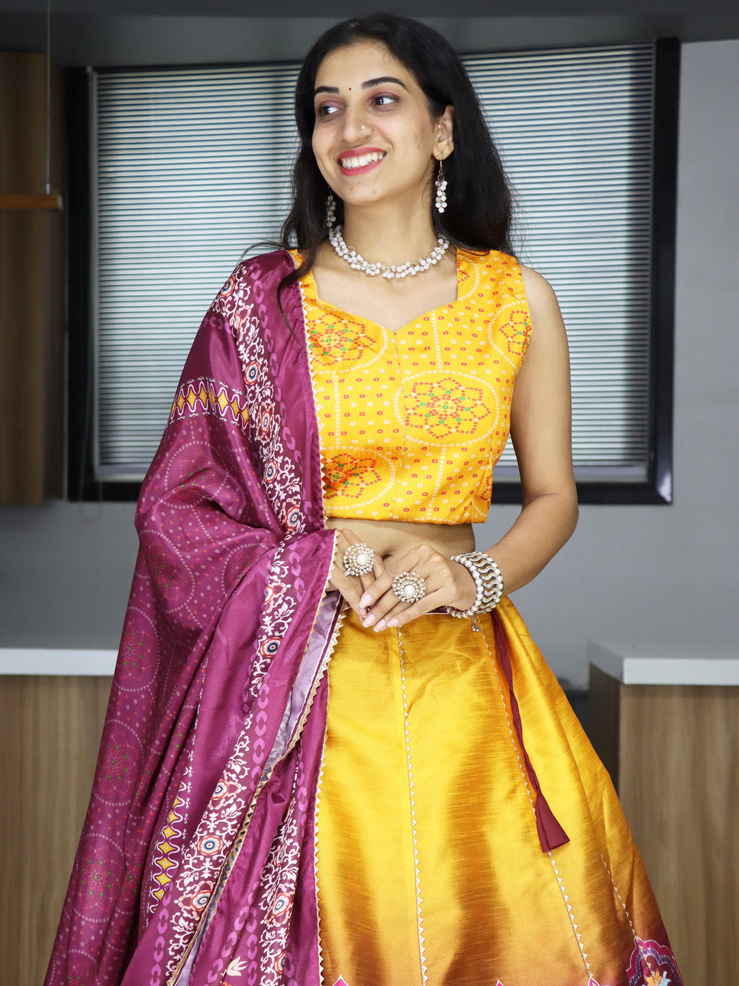 Colorful Yellow Lehenga | Ideal for Festive Celebrations