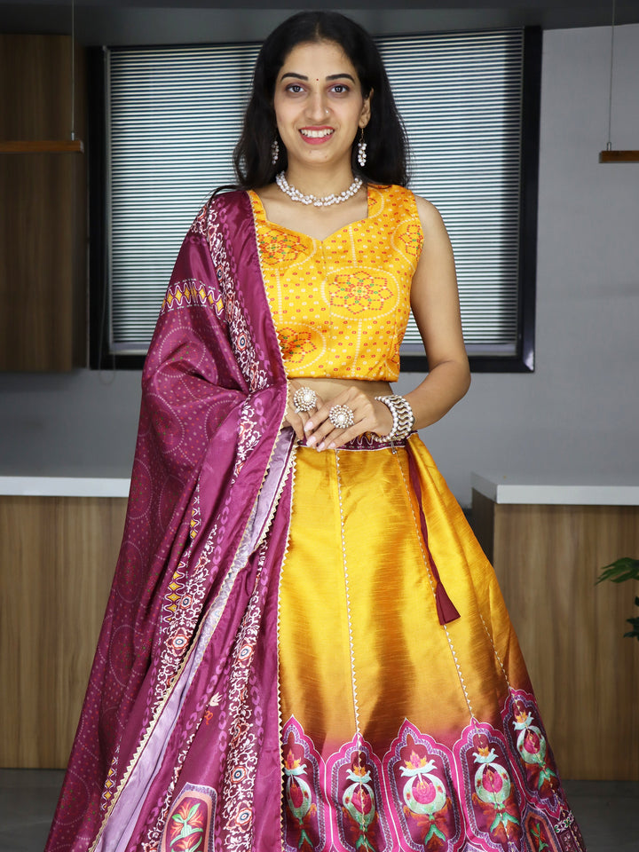 Colorful Yellow Lehenga | Ideal for Festive Celebrations