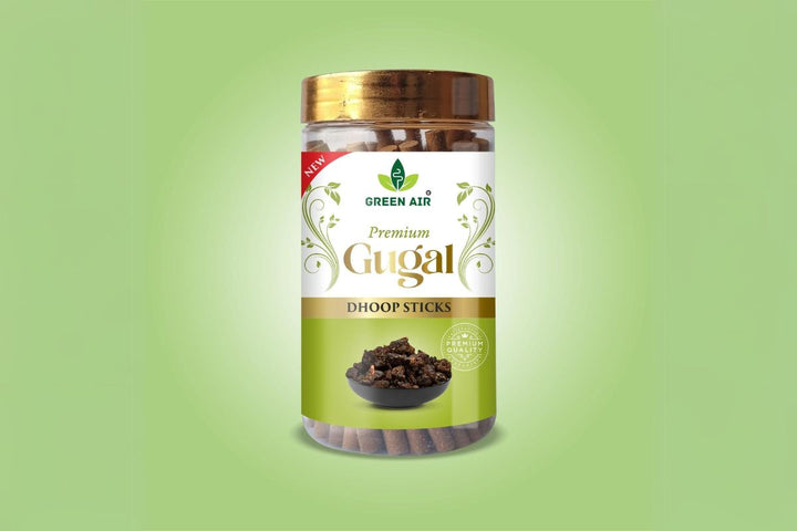 Green Air Gugal Scented Dhoop Sticks | Traditional Fragrance for Calm & Peace