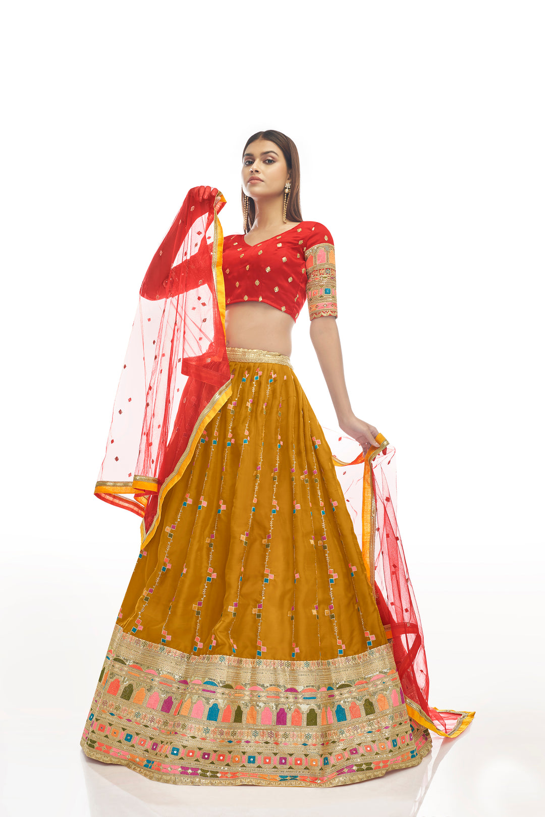 Designer Masturd Lehenga Choli Set | Party Wear Lehenga with Dupatta