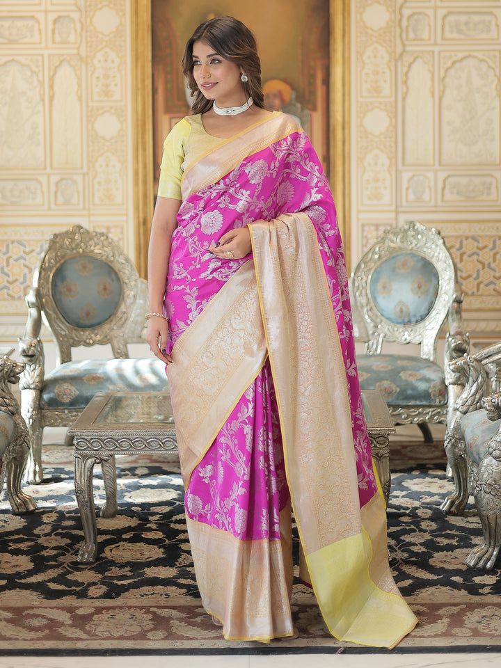 Vibrant color luxurious fabric exclusive attire crafted for elegance and style.