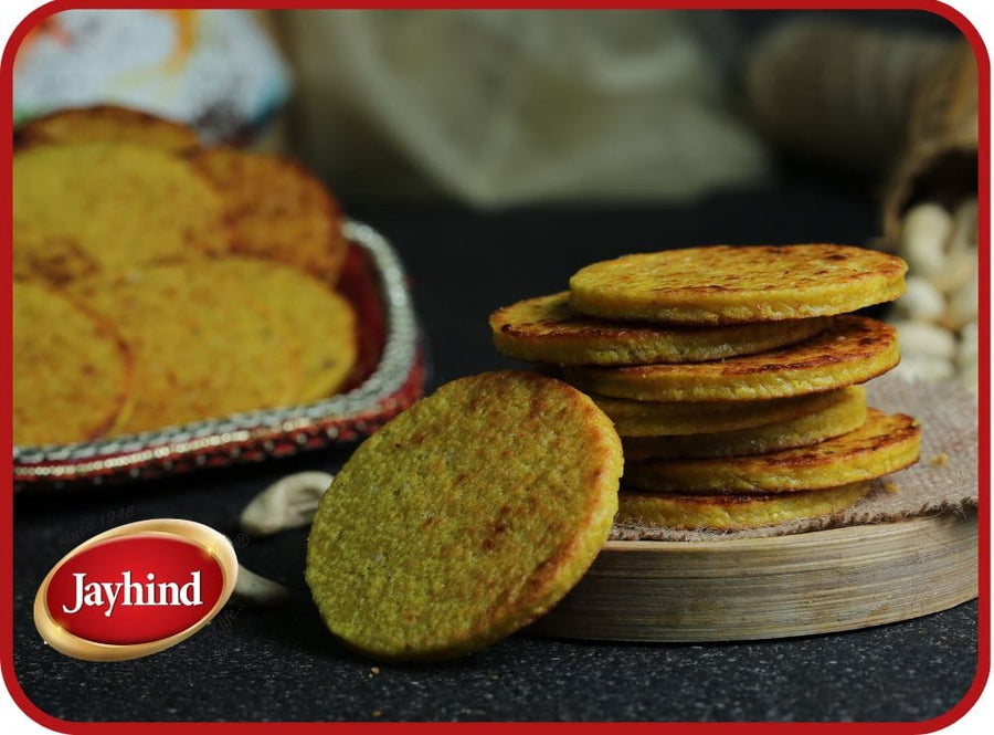 Kaju Puri – a rich treat made with cashews, ghee, and cardamom, offering a luxurious, melt-in-your-mouth experience.