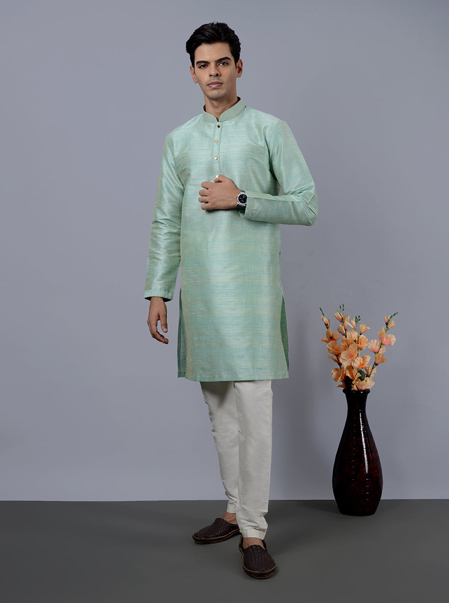 Comfortable silk kurta pajama, designed for men who value elegance.