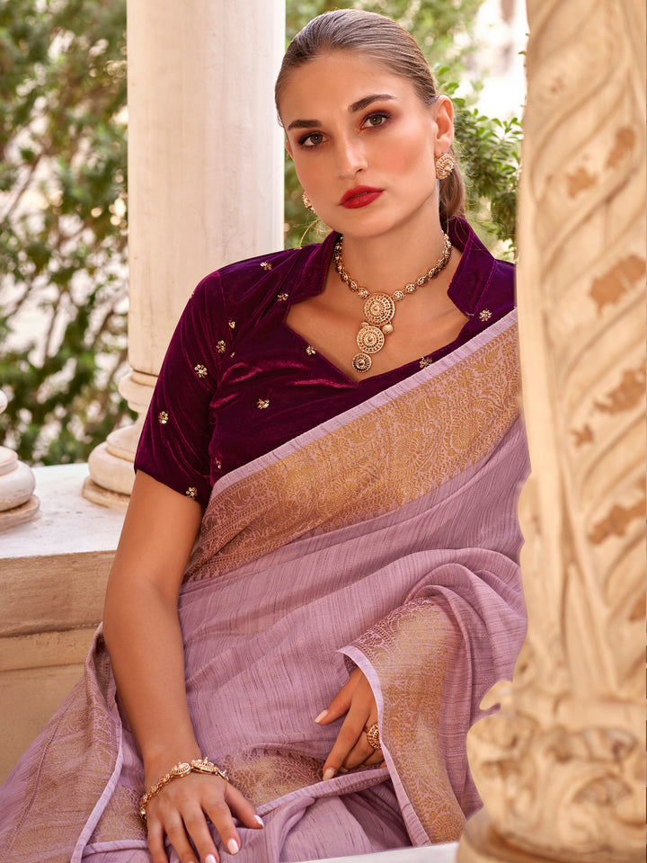 Vibrant color luxurious fabric exclusive attire crafted for elegance and style.