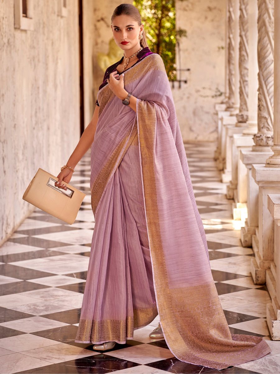 Red silk saree crafted for elegance and style.