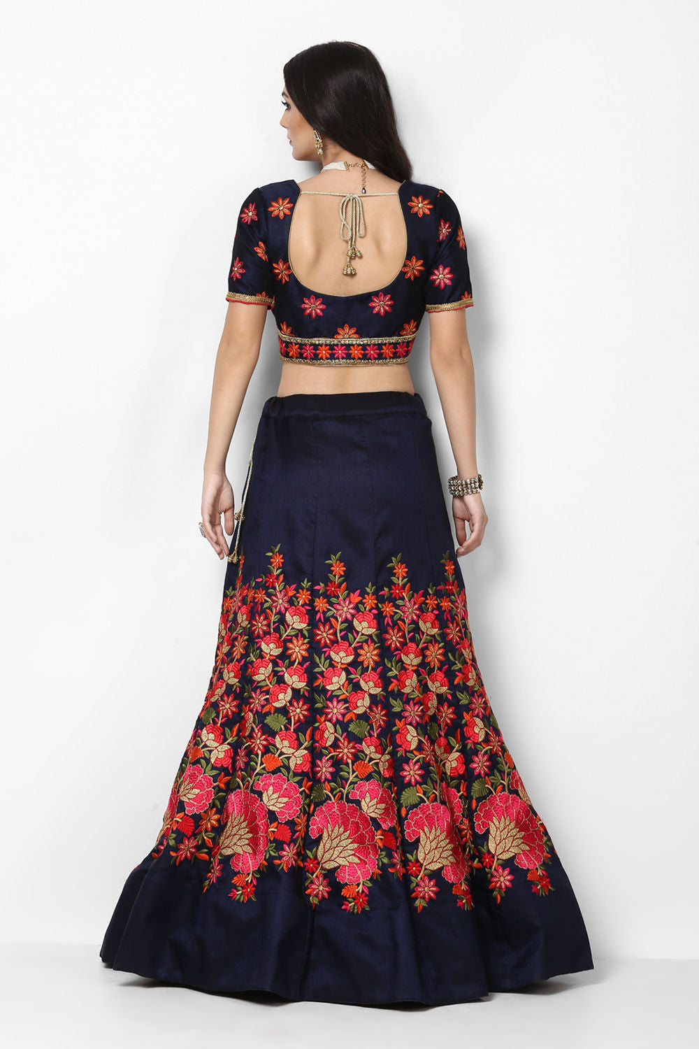 Elegant Navy Blue Lehenga | Party Wear Lehenga for Women