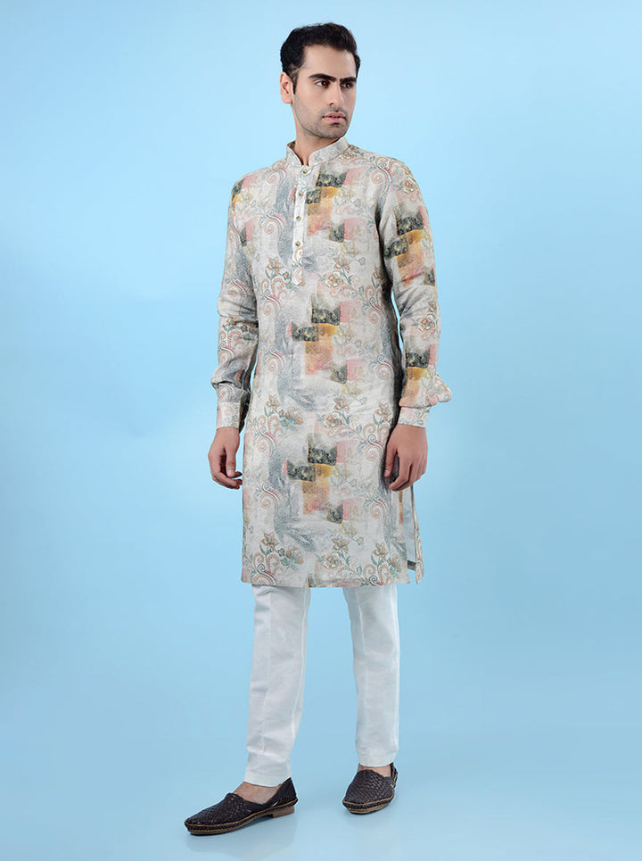 Stylish green kurta pajama, perfect for mehndi ceremonies, blending tradition with modern elegance in the USA.