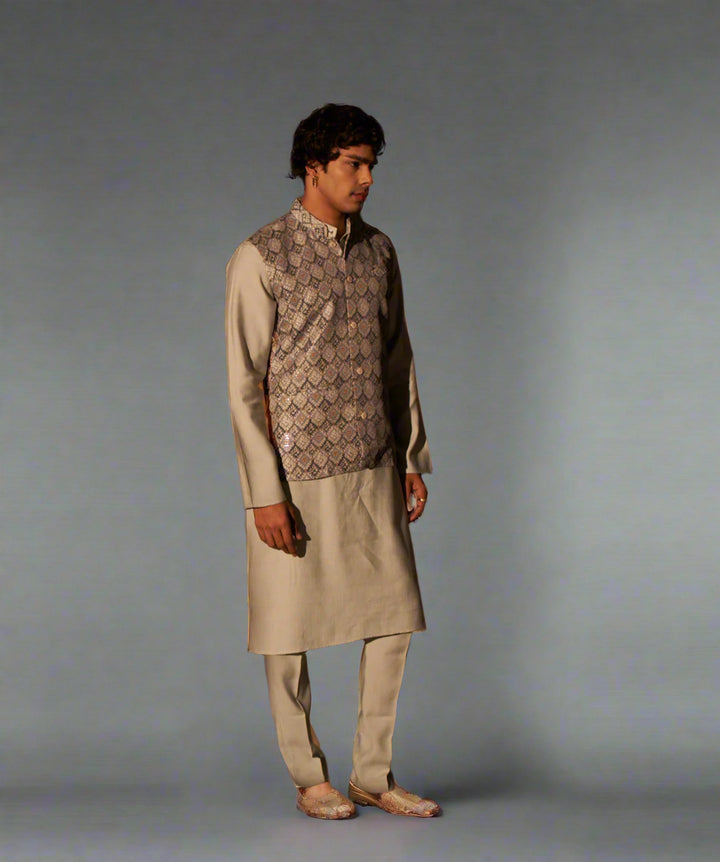 Viscose Embroidered Nehru Jacket for Festive | Perfect Traditional Wear