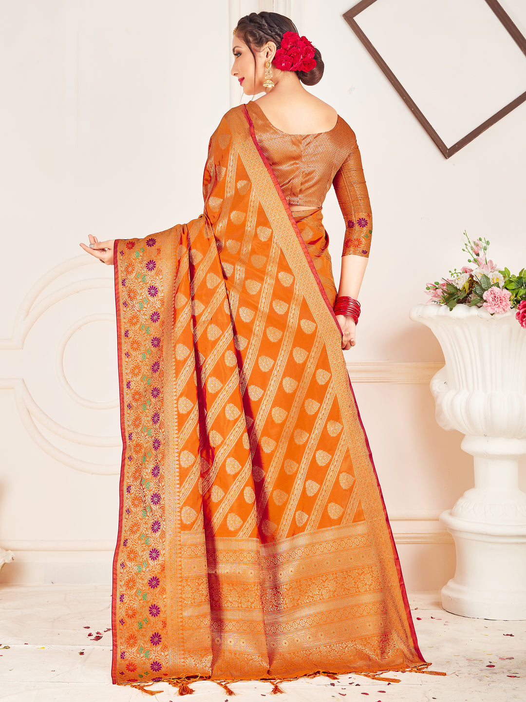 Banarasi Silk Saree | Weaving Design for Special Events & Weddings