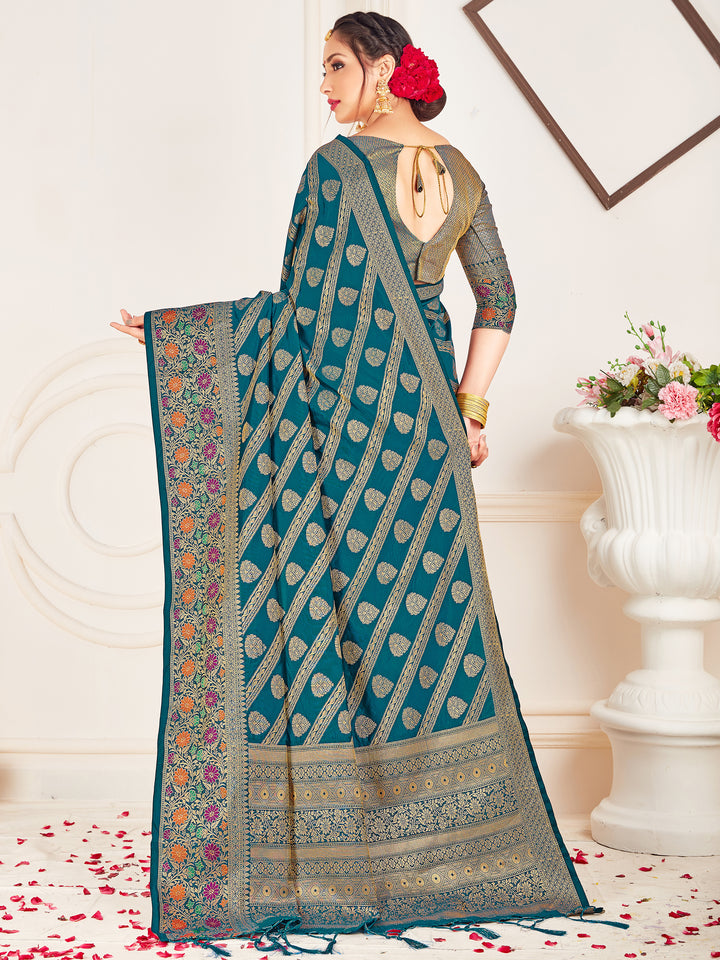 Banarasi Silk Saree | Weaving Design for Special Events & Weddings