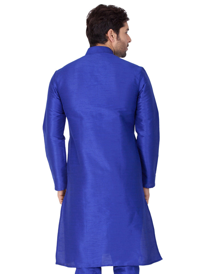 Plain Art Silk Kurta Pajama | Trendy Ethnic Wear for Festive Occasions