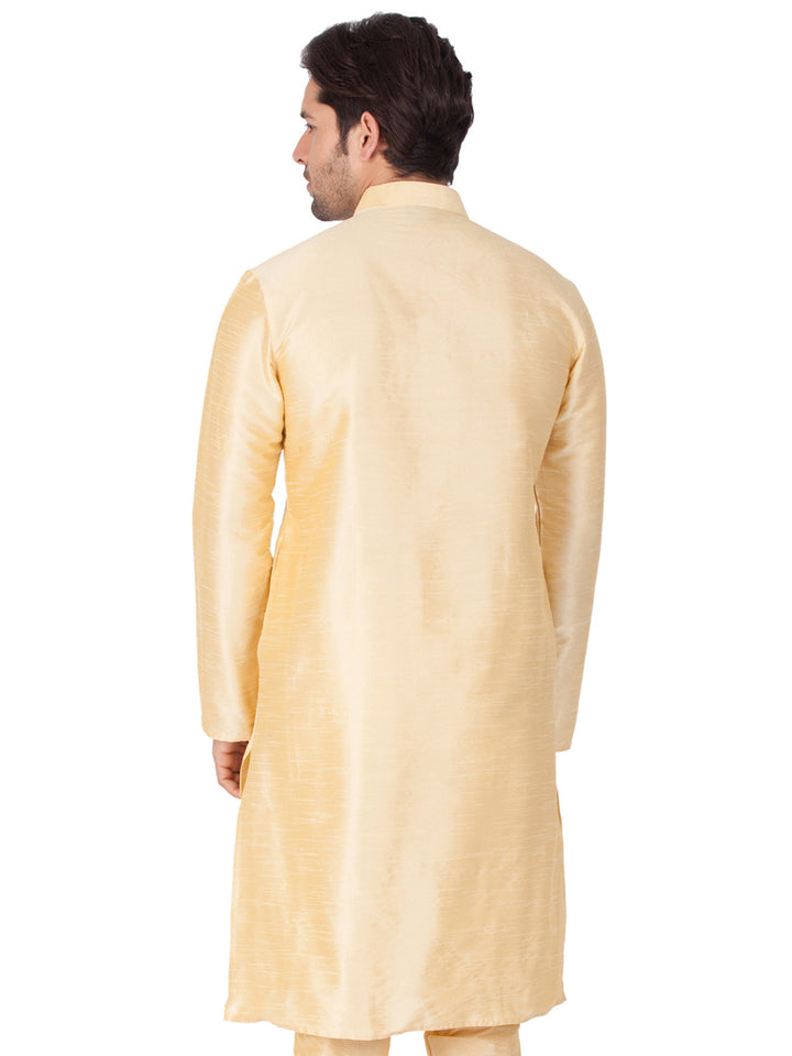 Plain Art Silk Kurta Pajama | Trendy Ethnic Wear for Festive Occasions