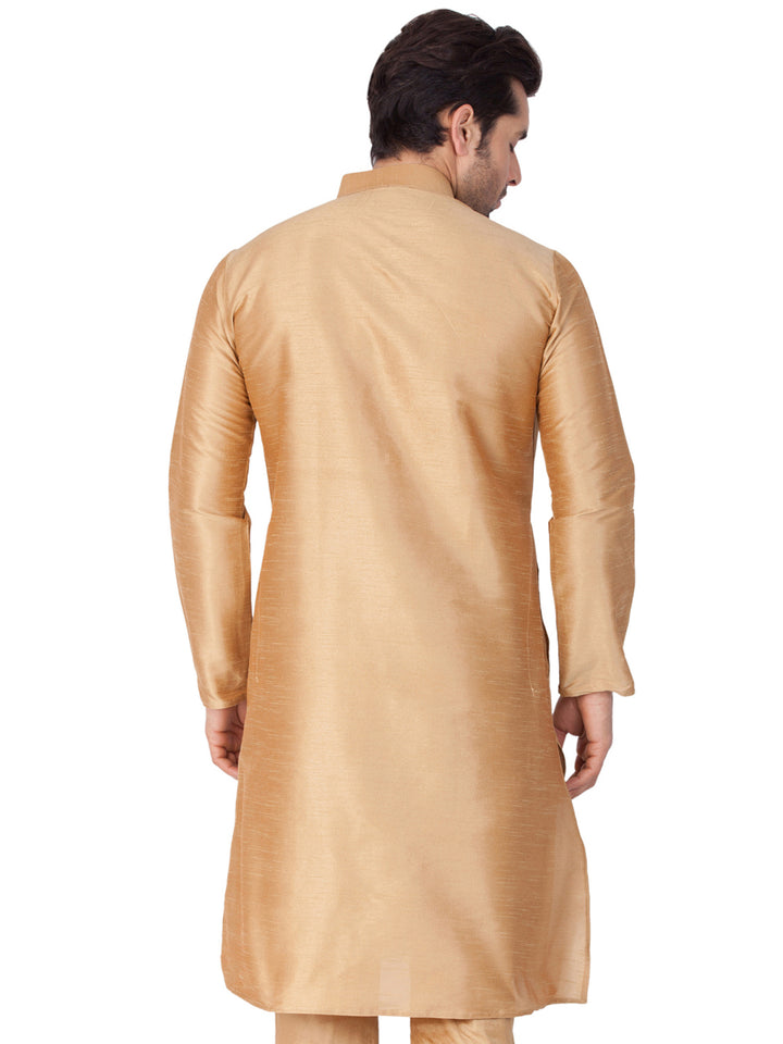 Plain Art Silk Kurta Pajama | Trendy Ethnic Wear for Festive Occasions