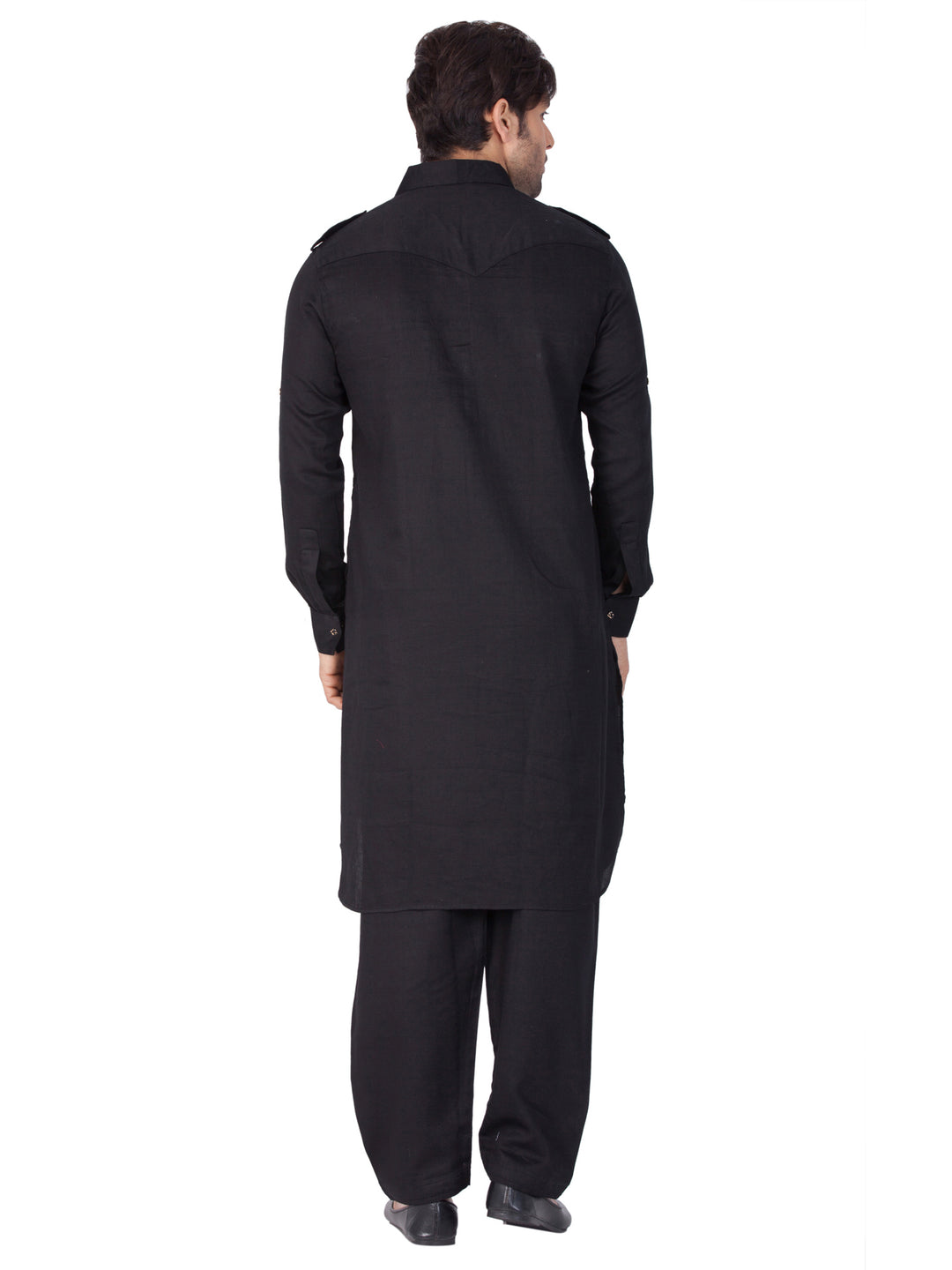 Plain Cotton Pathani Kurta | Stylish Ethnic Wear for All Occasions