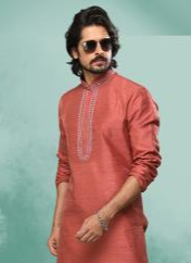 Modern Classic Art Silk Premium Kurta Pajama | Perfect for Grand Celebrations & Traditional Gatherings