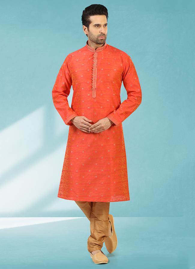 Regal Opulence Cotton Kurta Pajama | Timeless Elegance for Festive Charm