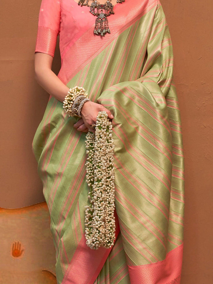 Vibrant color luxurious fabric exclusive attire crafted for elegance and style.