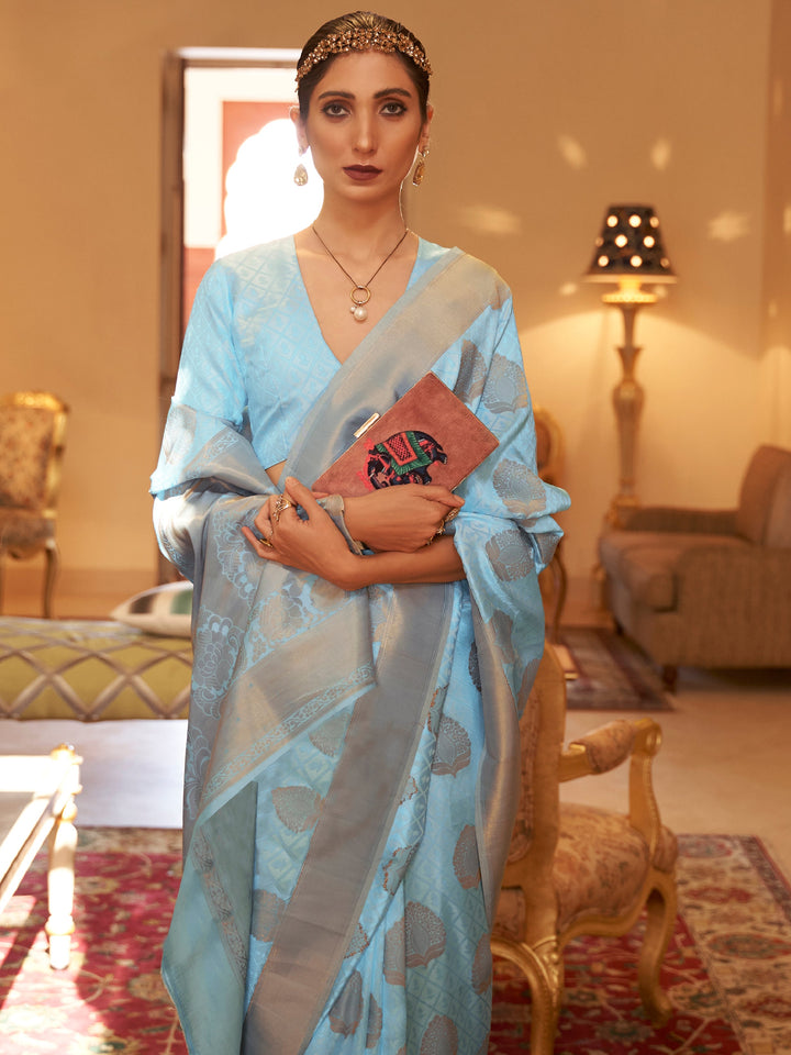 Vibrant color luxurious fabric exclusive attire crafted for elegance and style.