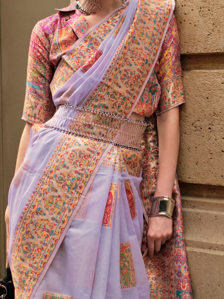 Vibrant color luxurious fabric exclusive attire crafted for elegance and style.