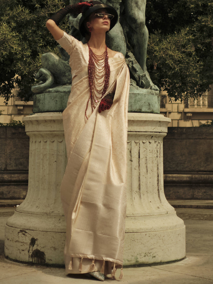 Red silk saree crafted for elegance and style.