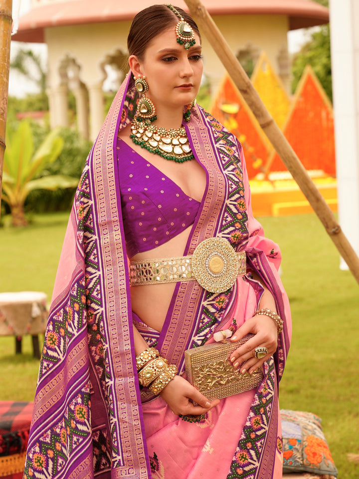 Vibrant color luxurious fabric exclusive attire crafted for elegance and style.